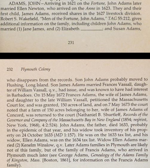 John Adams (1595 To 1633) – Family Tree Insider